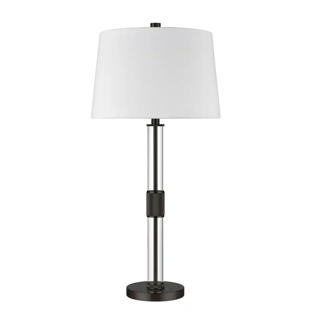 The Crystal & Chrome Column Lamp The Crystal & Chrome Column Lamp