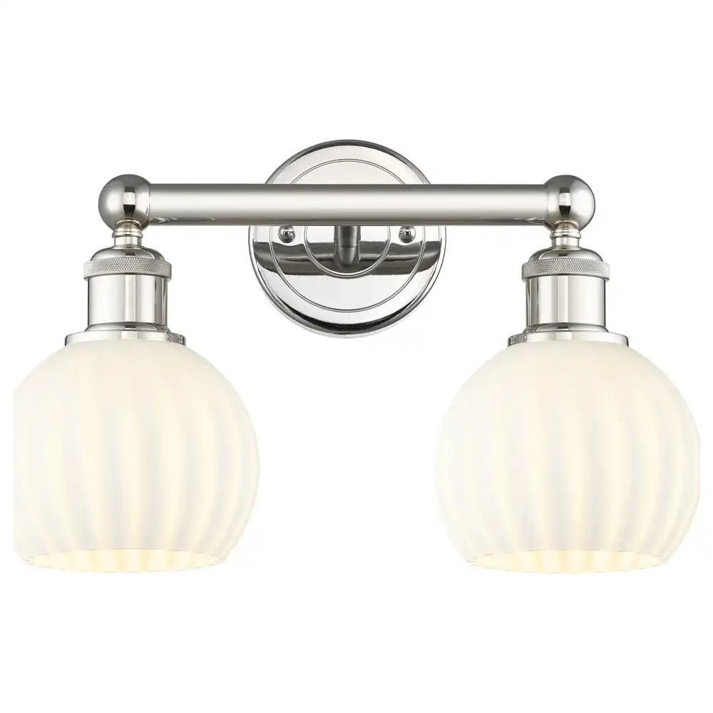 The Coastal Charm Polished Nickel Vanity Light The Coastal Charm Polished Nickel Vanity Light