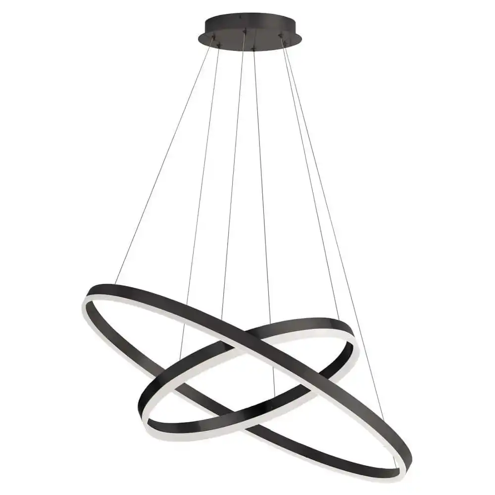 ZenRings Dual-Tier LED Pendant – Customizable Three-Color Suspension Light 4 ZenRings Dual-Tier LED Pendant – Customizable Three-Color Suspension Light 4