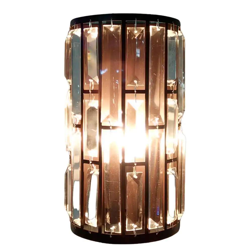 The Prism Radiance Modern Crystal Panel Sconce 2 The Prism Radiance Modern Crystal Panel Sconce 2