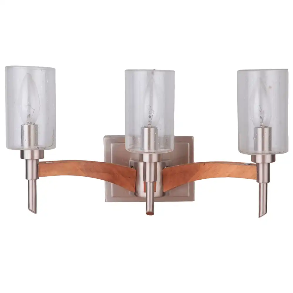 The Riverbend Harvest Industrial-Rustic 3-Light Vanity The Riverbend Harvest Industrial-Rustic 3-Light Vanity