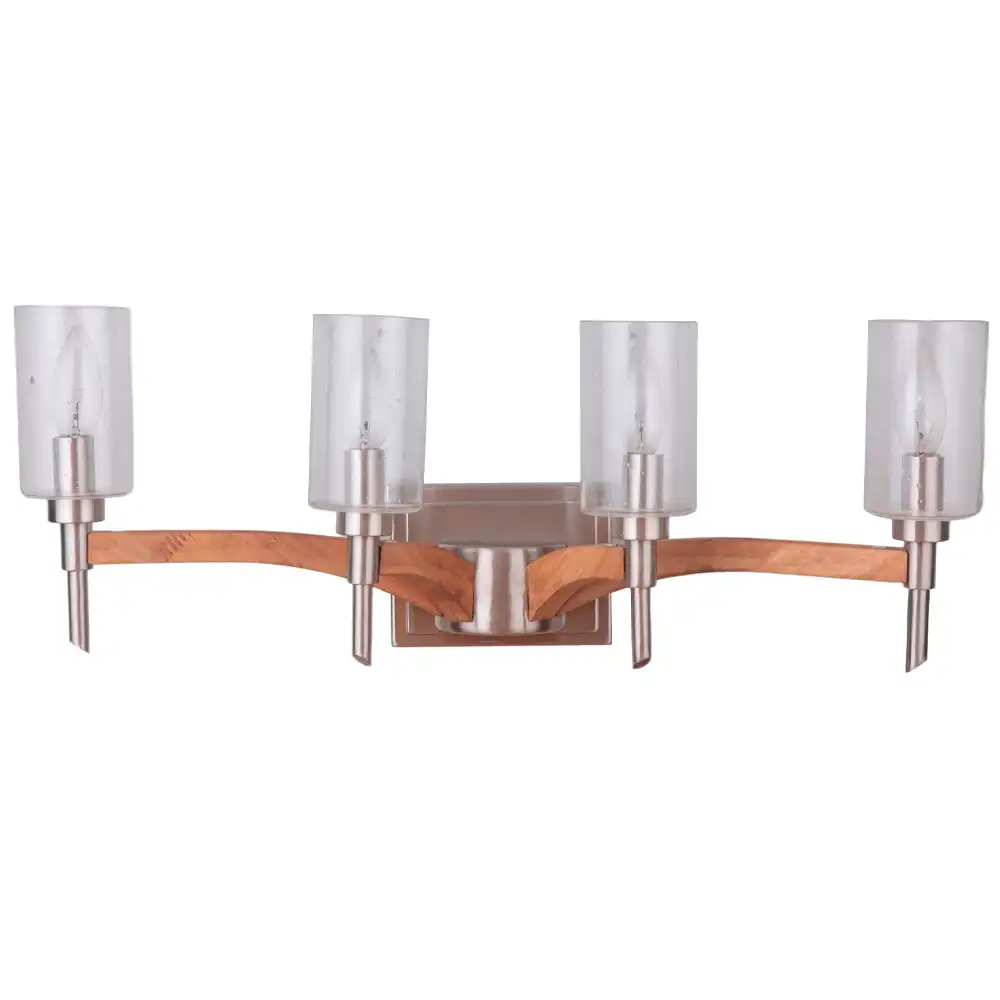 The Timber & Tide Modern Farmhouse 4-Light Vanity The Timber & Tide Modern Farmhouse 4-Light Vanity