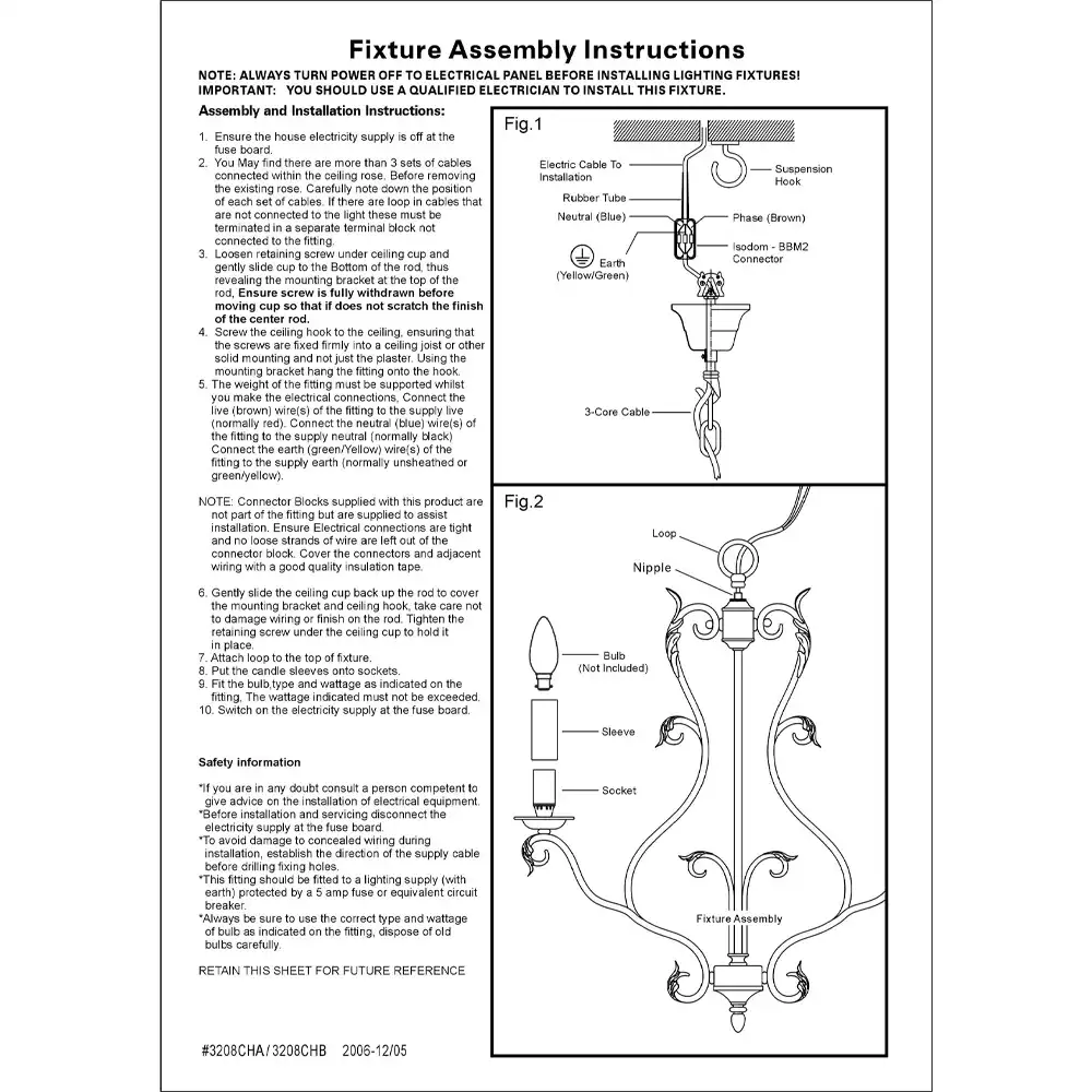 Adele 3-Light Pendant in Distressed Antique White Finish (Customizable) 2 Adele 3-Light Pendant in Distressed Antique White Finish (Customizable) 2