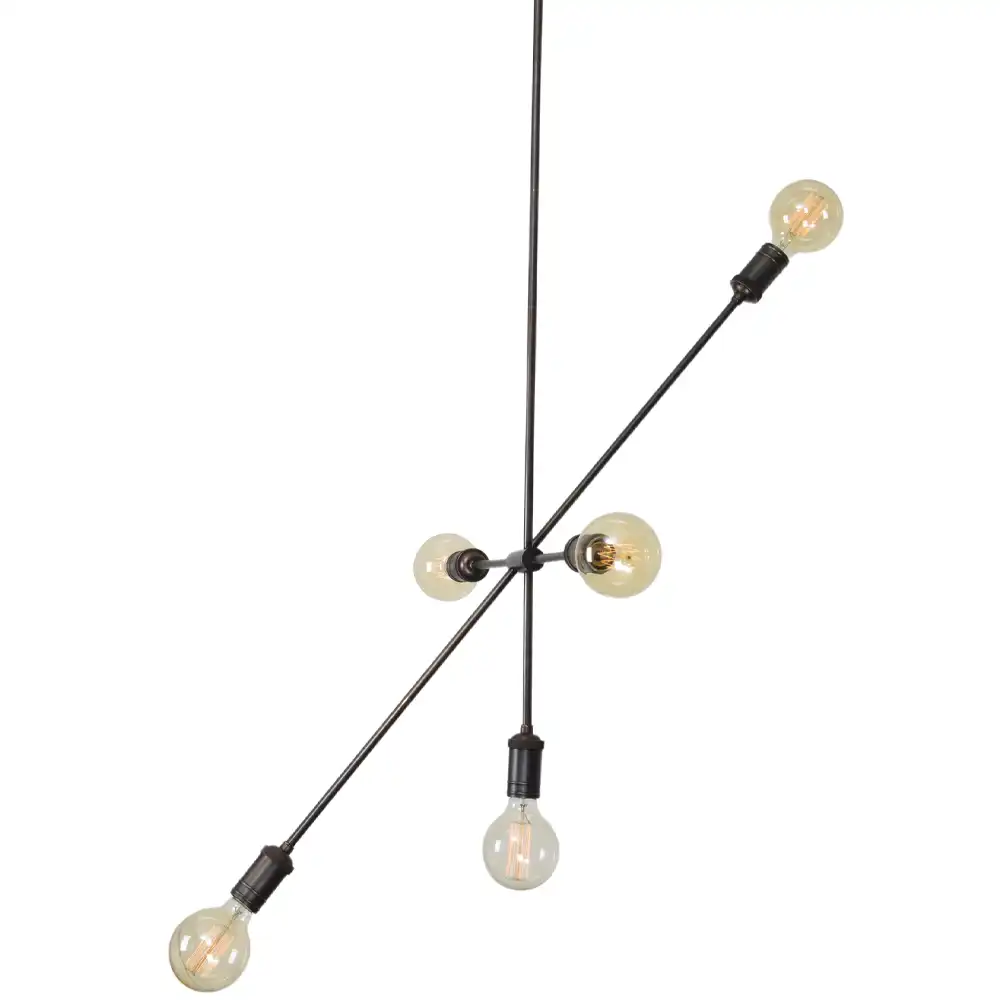 Astro Starburst 5-Light Mid-Century Pendant 2 Astro Starburst 5-Light Mid-Century Pendant 2
