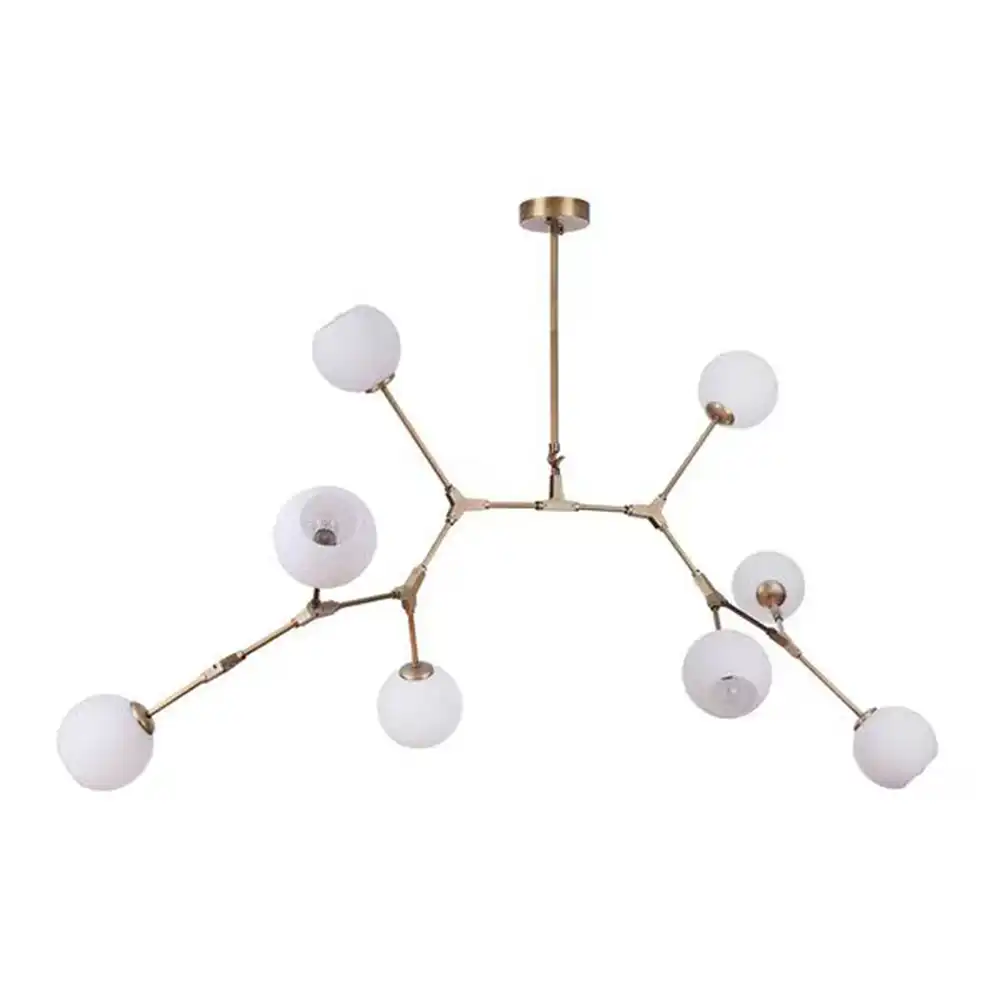 The Artisan Branch Linear 8-Light Sputnik Pendant The Artisan Branch Linear 8-Light Sputnik Pendant