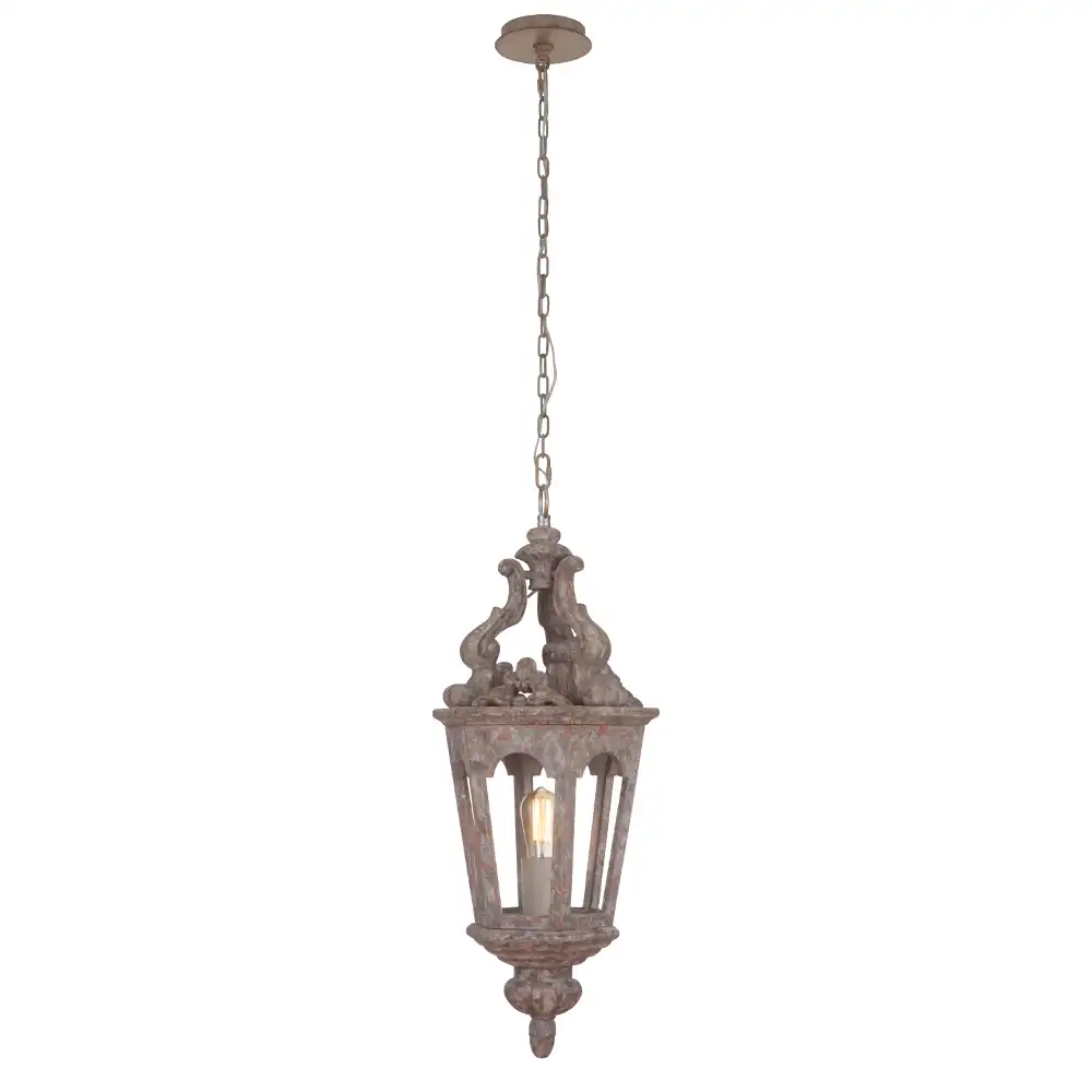 The Baroque Chateau 1-Light Ornate Lantern Pendant 2 The Baroque Chateau 1-Light Ornate Lantern Pendant 2
