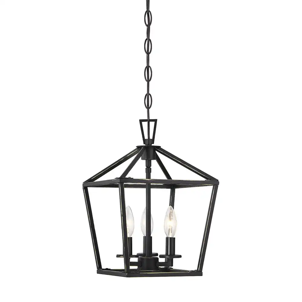 The Farmhouse Lantern Tapered 3-Light Pendant The Farmhouse Lantern Tapered 3-Light Pendant