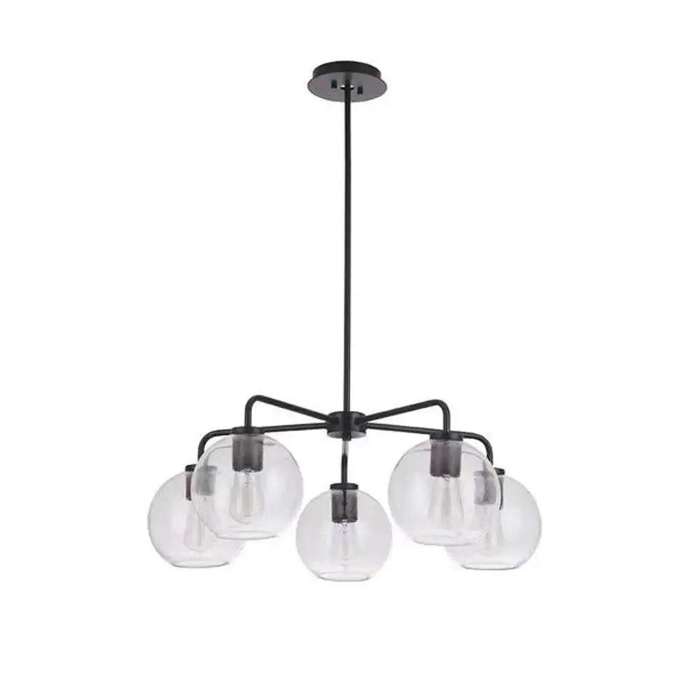 The Orbital Glow 5-Light Globe Pendant The Orbital Glow 5-Light Globe Pendant