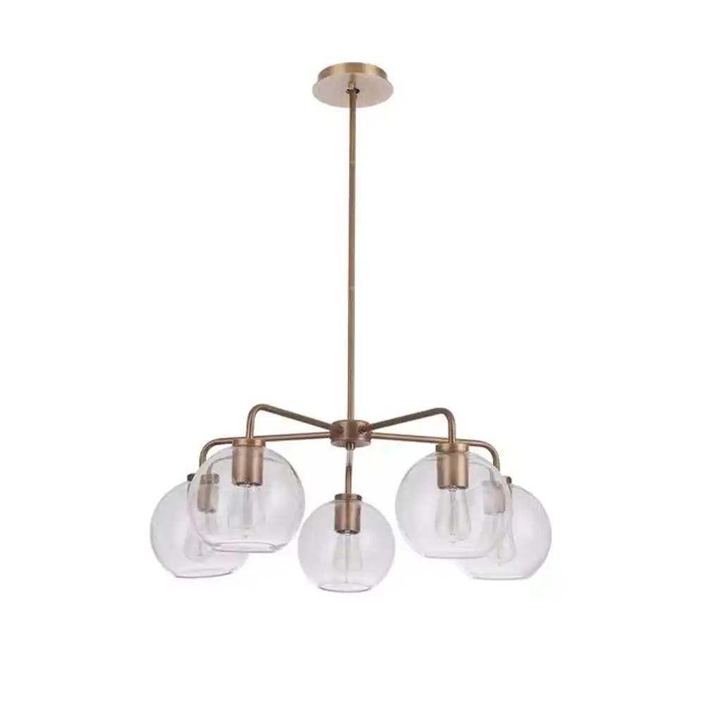 The Radiant Bloom 5-Light Mid-Century Pendant The Radiant Bloom 5-Light Mid-Century Pendant