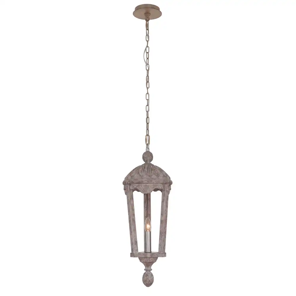 The Tuscan Heirloom 1-Light Rustic Lantern Pendant 2 The Tuscan Heirloom 1-Light Rustic Lantern Pendant 2