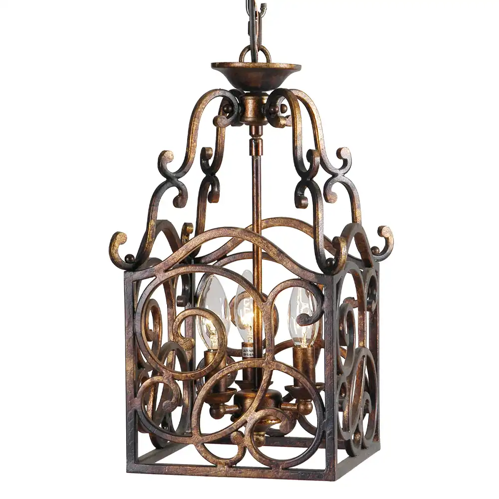 The Tuscany Lantern Cage Pendant (3-Light) The Tuscany Lantern Cage Pendant (3-Light)