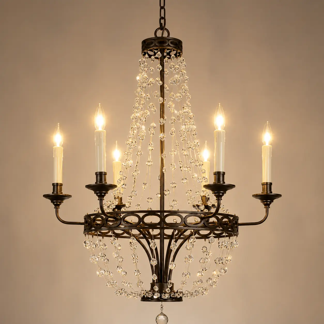 6-Light-Crystal-Grove-Chandelier-3 6-Light-Crystal-Grove-Chandelier-3