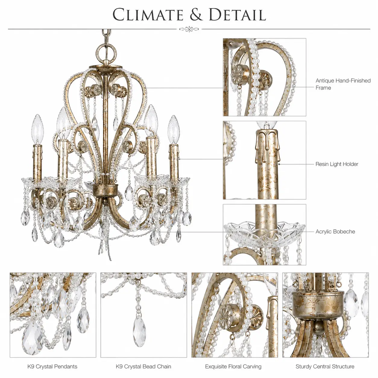 Aurora-5-Light-Crystal-Chandelier-2 Aurora-5-Light-Crystal-Chandelier-2