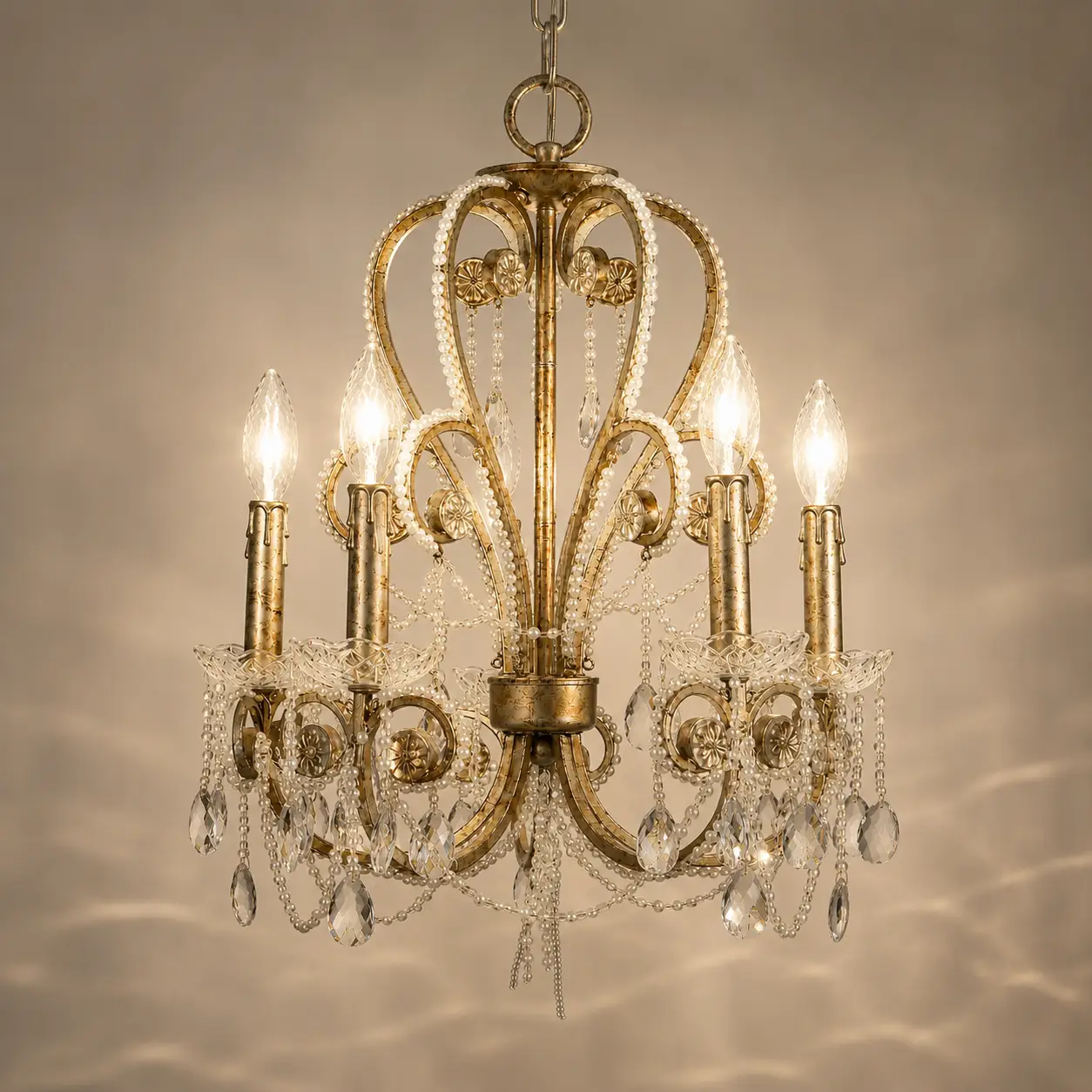 Aurora-5-Light-Crystal-Chandelier-3 Aurora-5-Light-Crystal-Chandelier-3