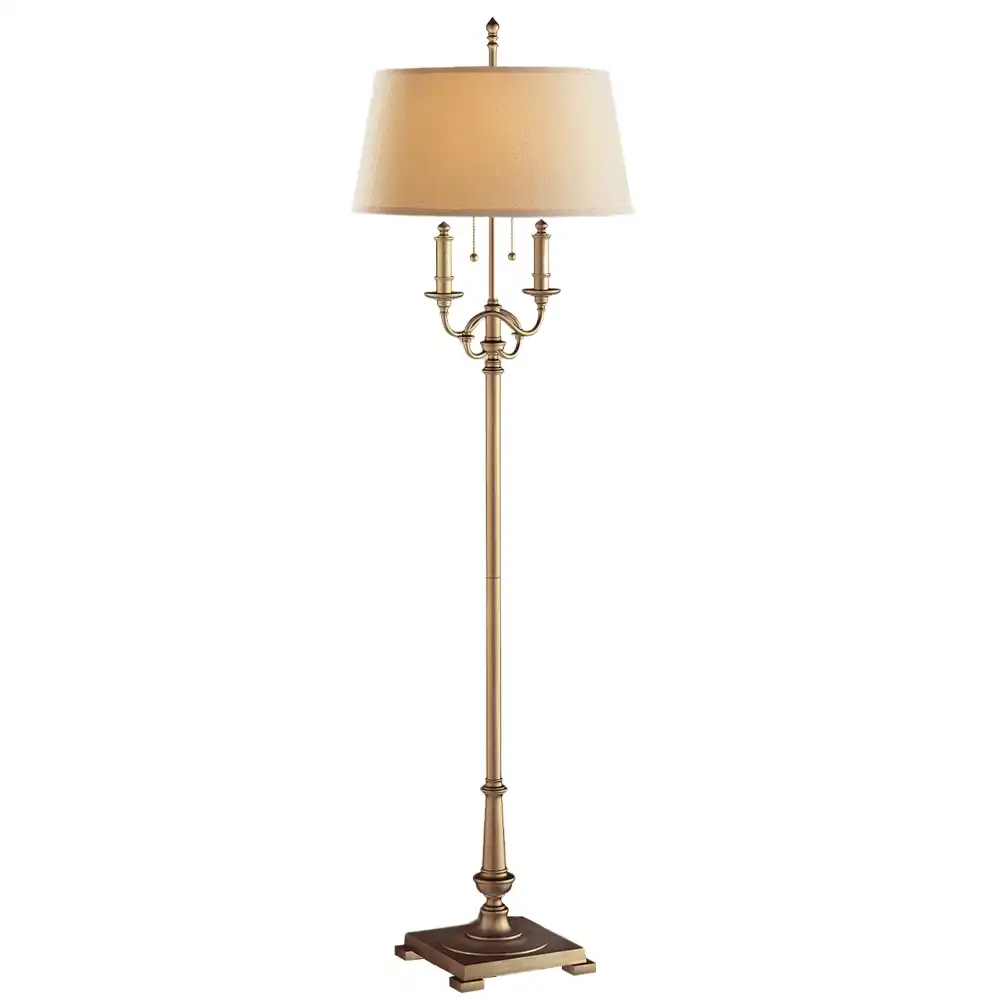 Heritage Candelabra Transitional Floor Lamp Heritage Candelabra Transitional Floor Lamp