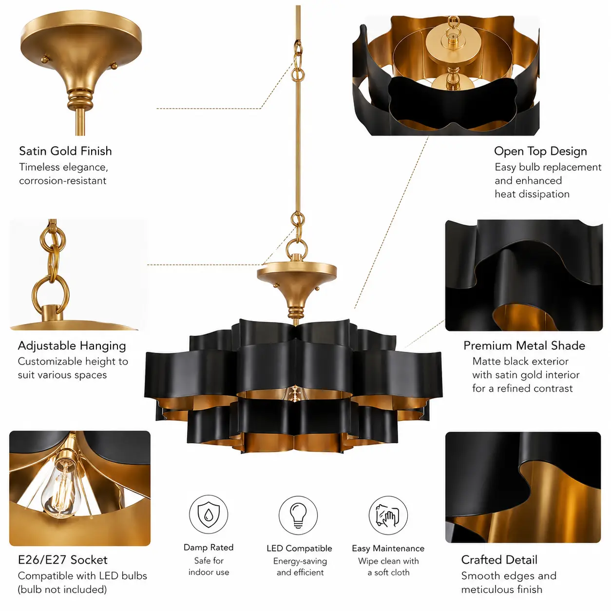 Noctavia-Lotus-Pendant-Custom-3-Tier-Satin-Gold-Matte-Black-Pendant-Light-2 Noctavia-Lotus-Pendant-Custom-3-Tier-Satin-Gold-Matte-Black-Pendant-Light-2