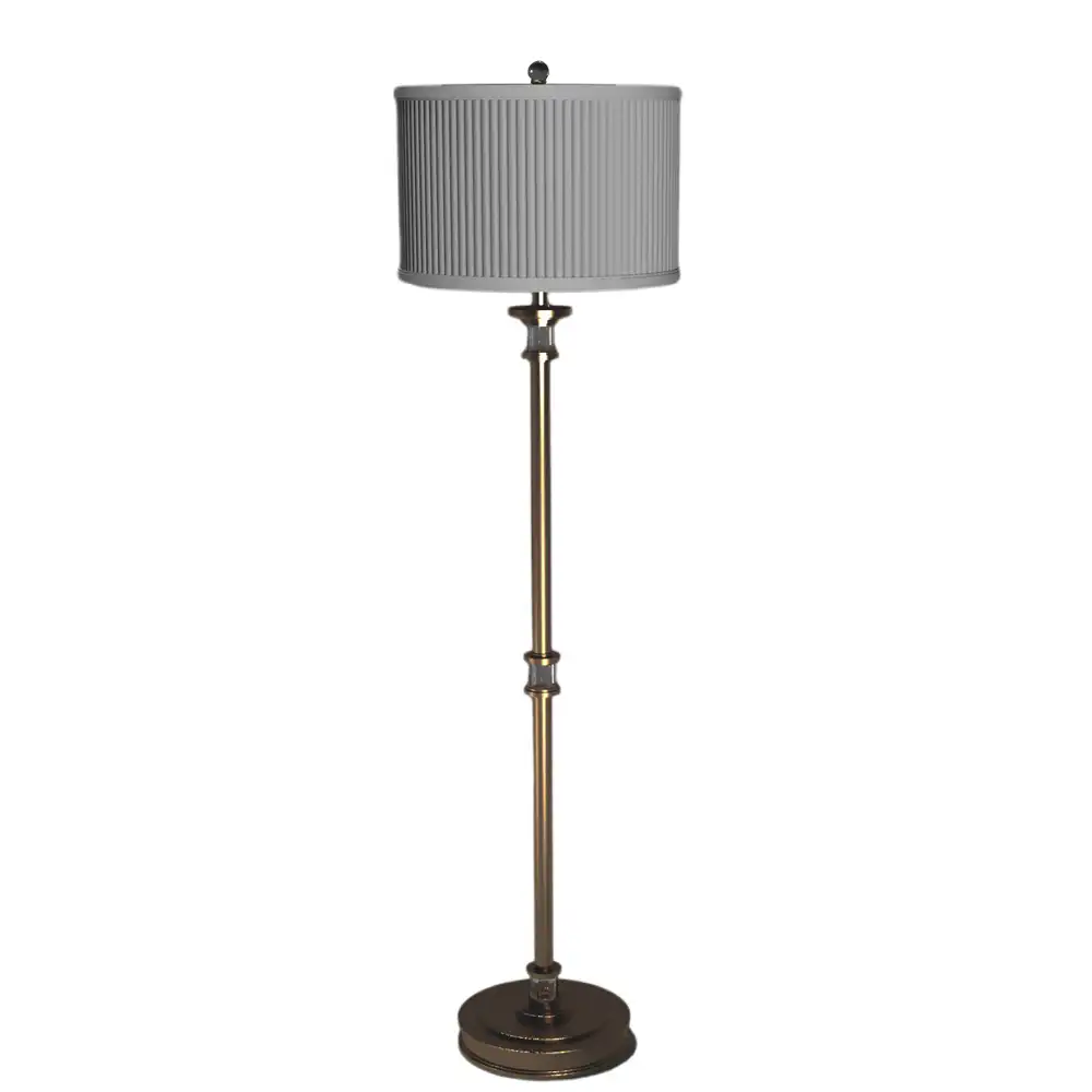 The Ambassador Handcrafted Brass Floor Lamp The Ambassador Handcrafted Brass Floor Lamp