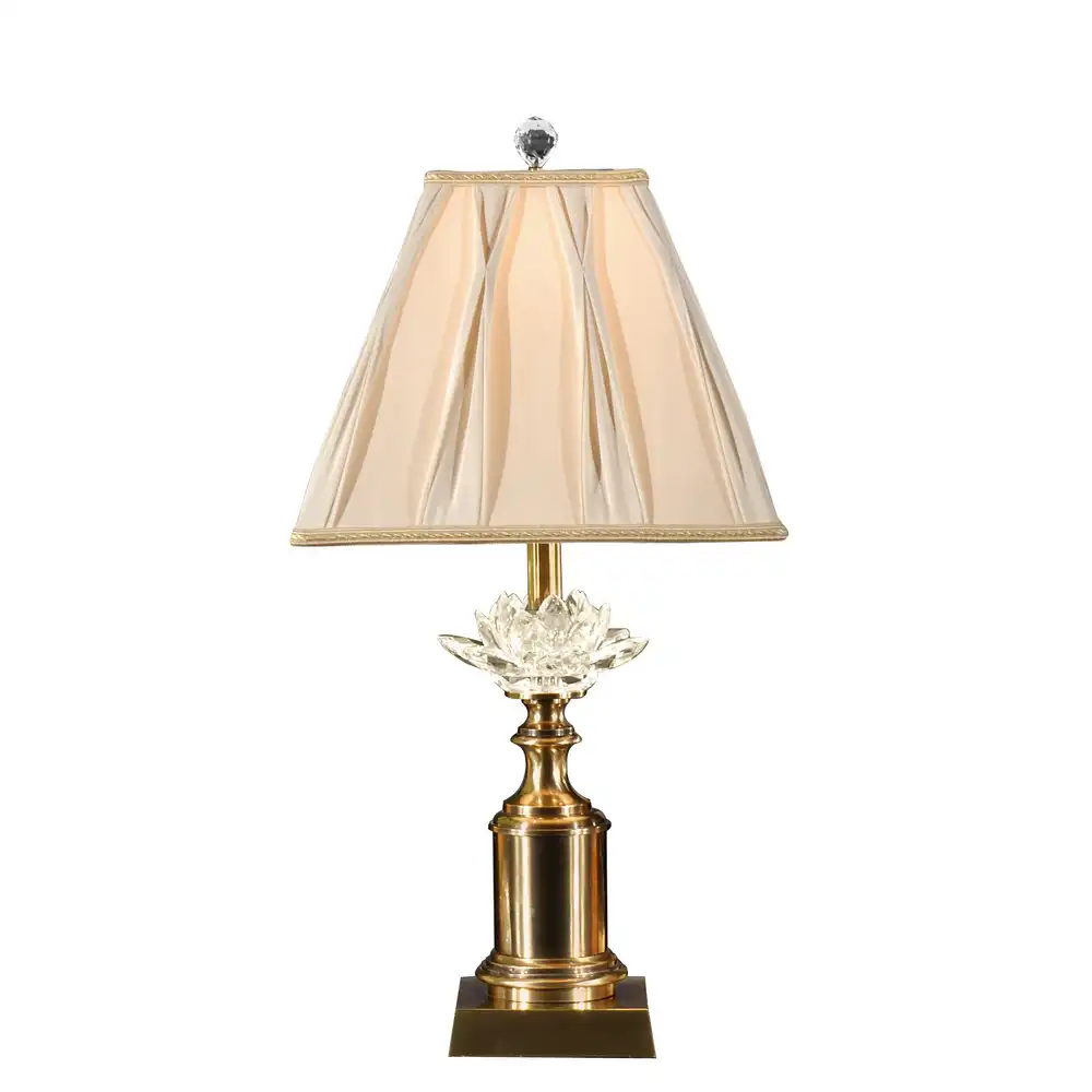 The Crystal Lotus Bloom Table Lamp The Crystal Lotus Bloom Table Lamp