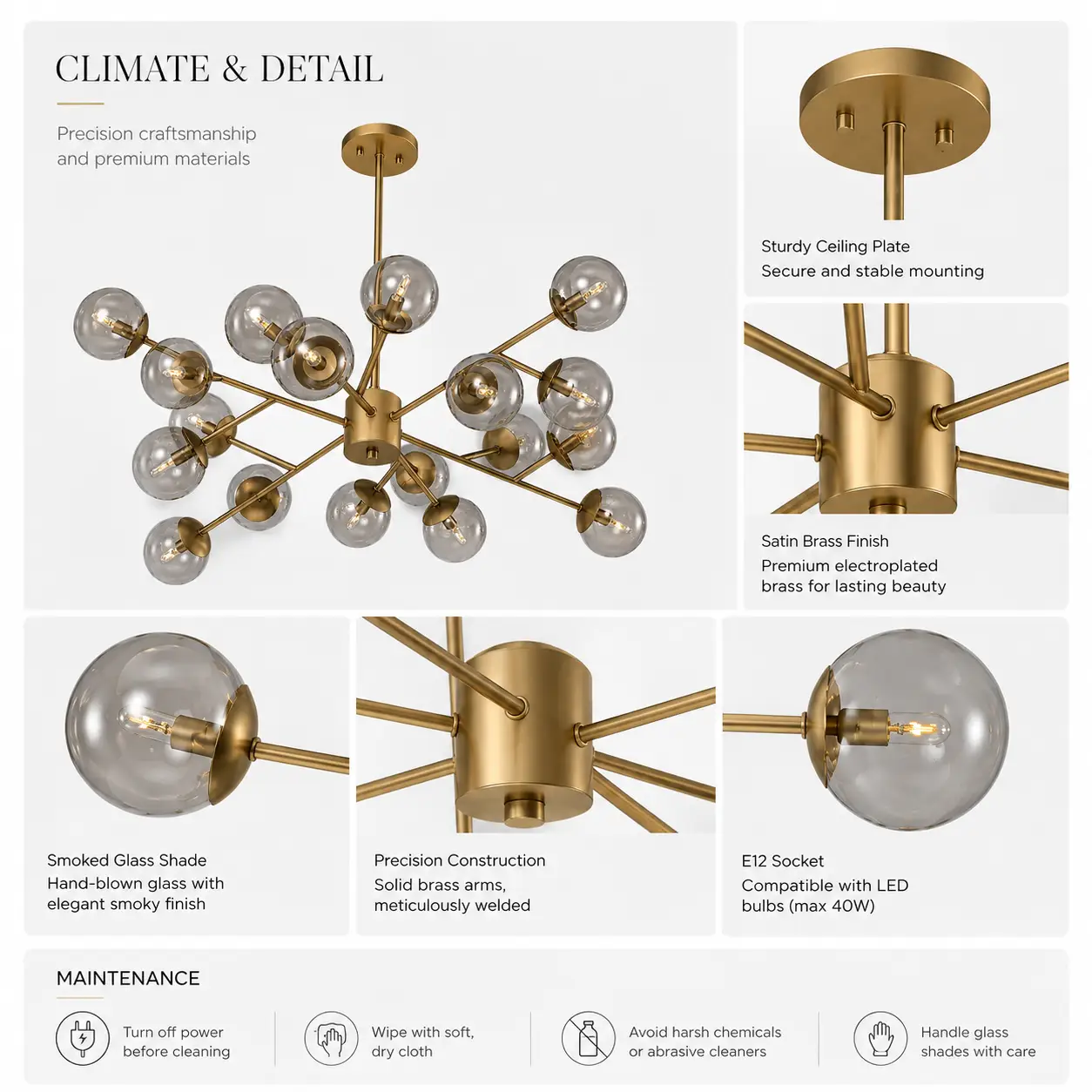 The-Golden-Stellar-Burst-18-Light-Sputnik-Chandelier-2 The-Golden-Stellar-Burst-18-Light-Sputnik-Chandelier-2