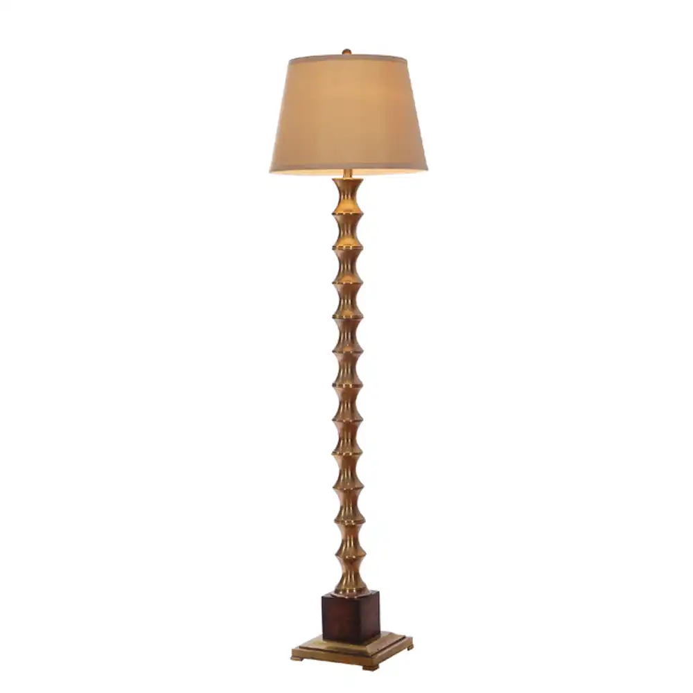 The Grand Saturn Spire Tiered Gilt Floor Lamp The Grand Saturn Spire Tiered Gilt Floor Lamp