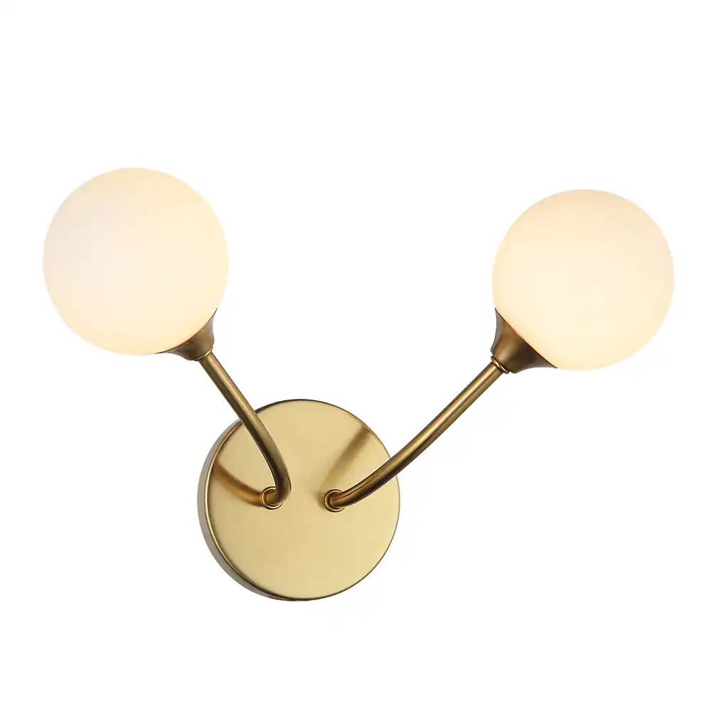 The Harmonic Arc Contemporary 2-Light Wall Sconce The Harmonic Arc Contemporary 2-Light Wall Sconce