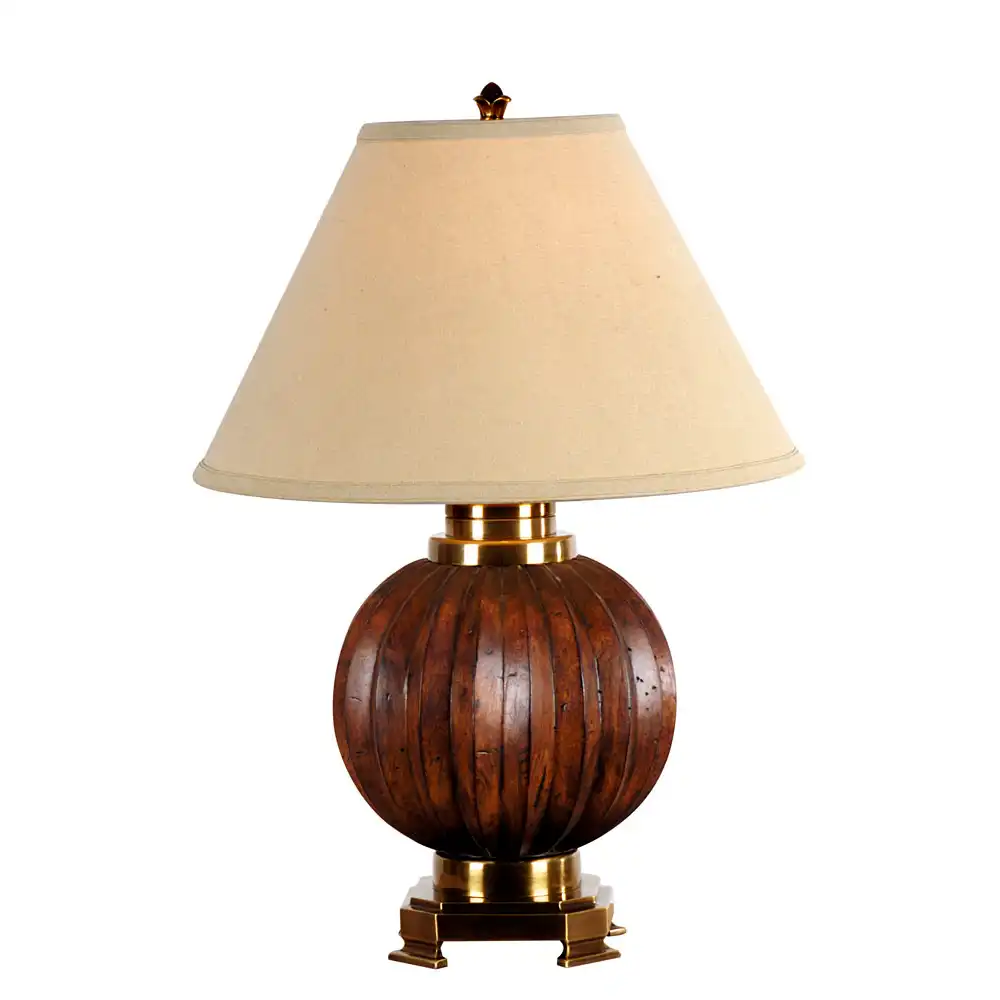 The Harvest Orb Real Wood Table Lamp The Harvest Orb Real Wood Table Lamp