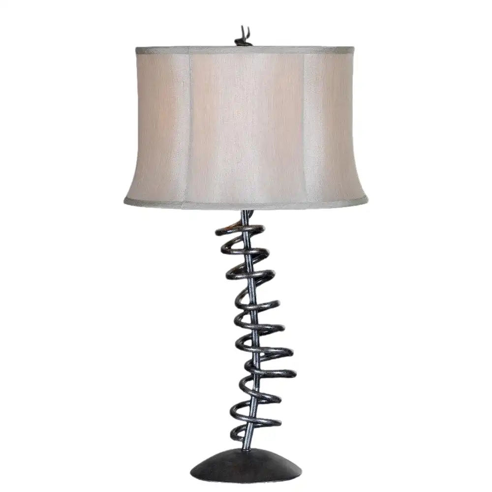 The Helix Artisan Metal Table Lamp The Helix Artisan Metal Table Lamp