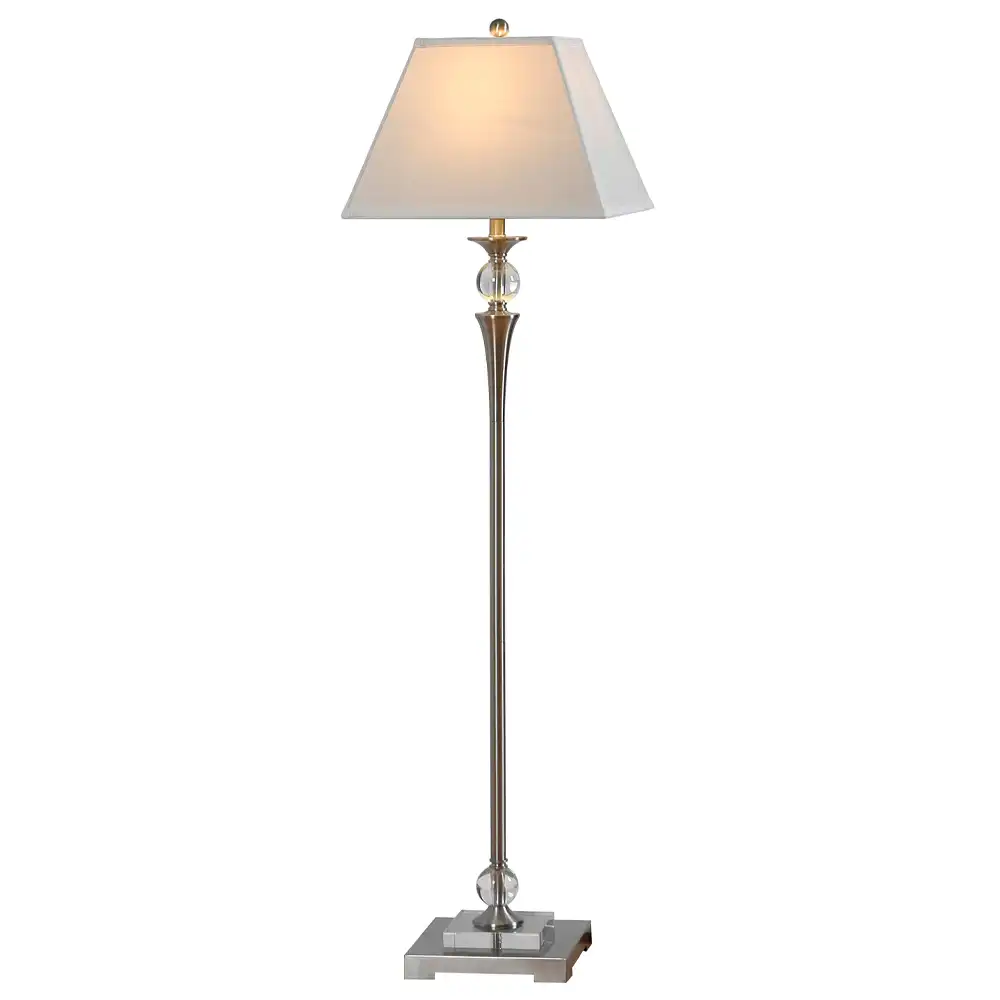 The Lumina Crystal Elegance Floor Lamp The Lumina Crystal Elegance Floor Lamp