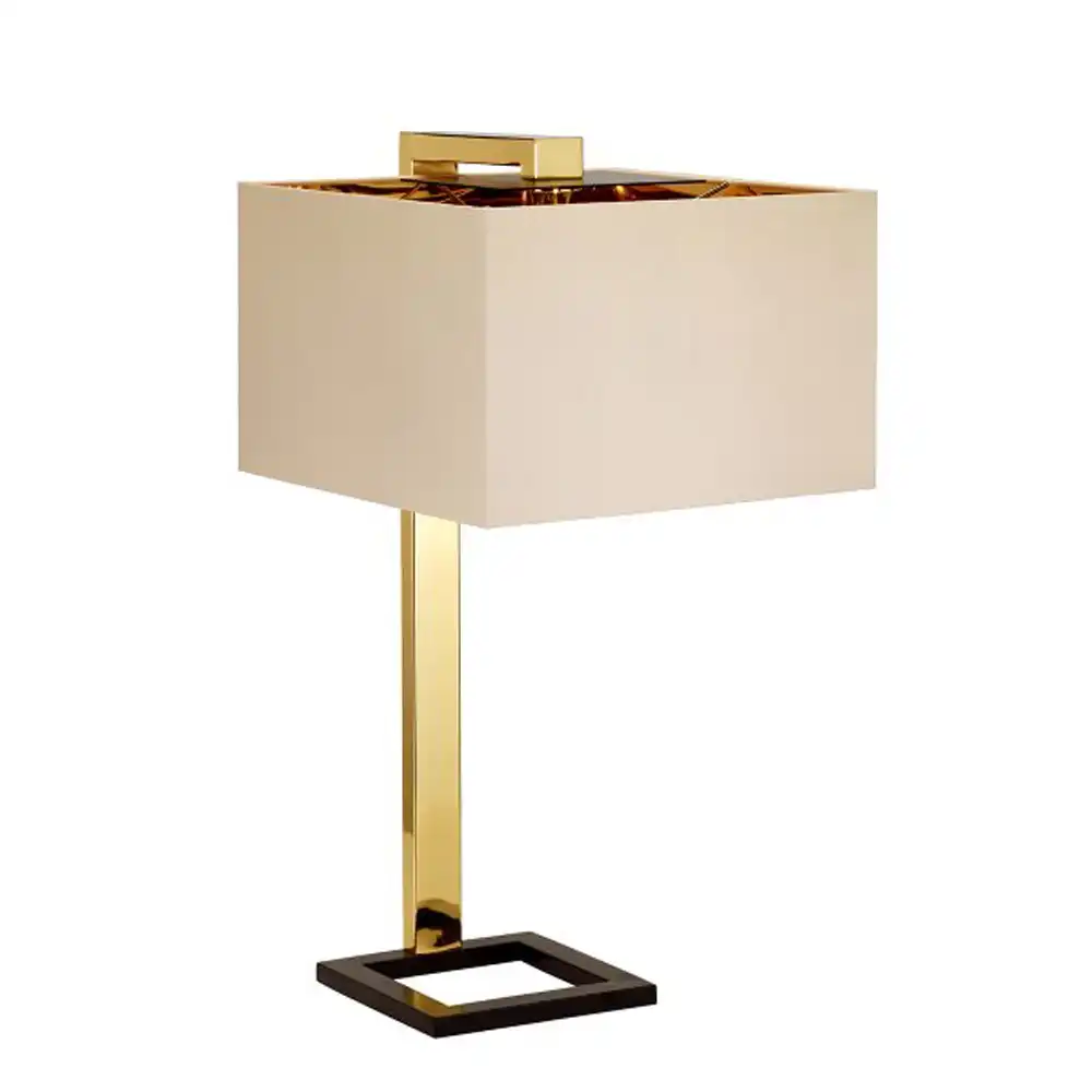The Manhattan Glam Square Table Lamp The Manhattan Glam Square Table Lamp