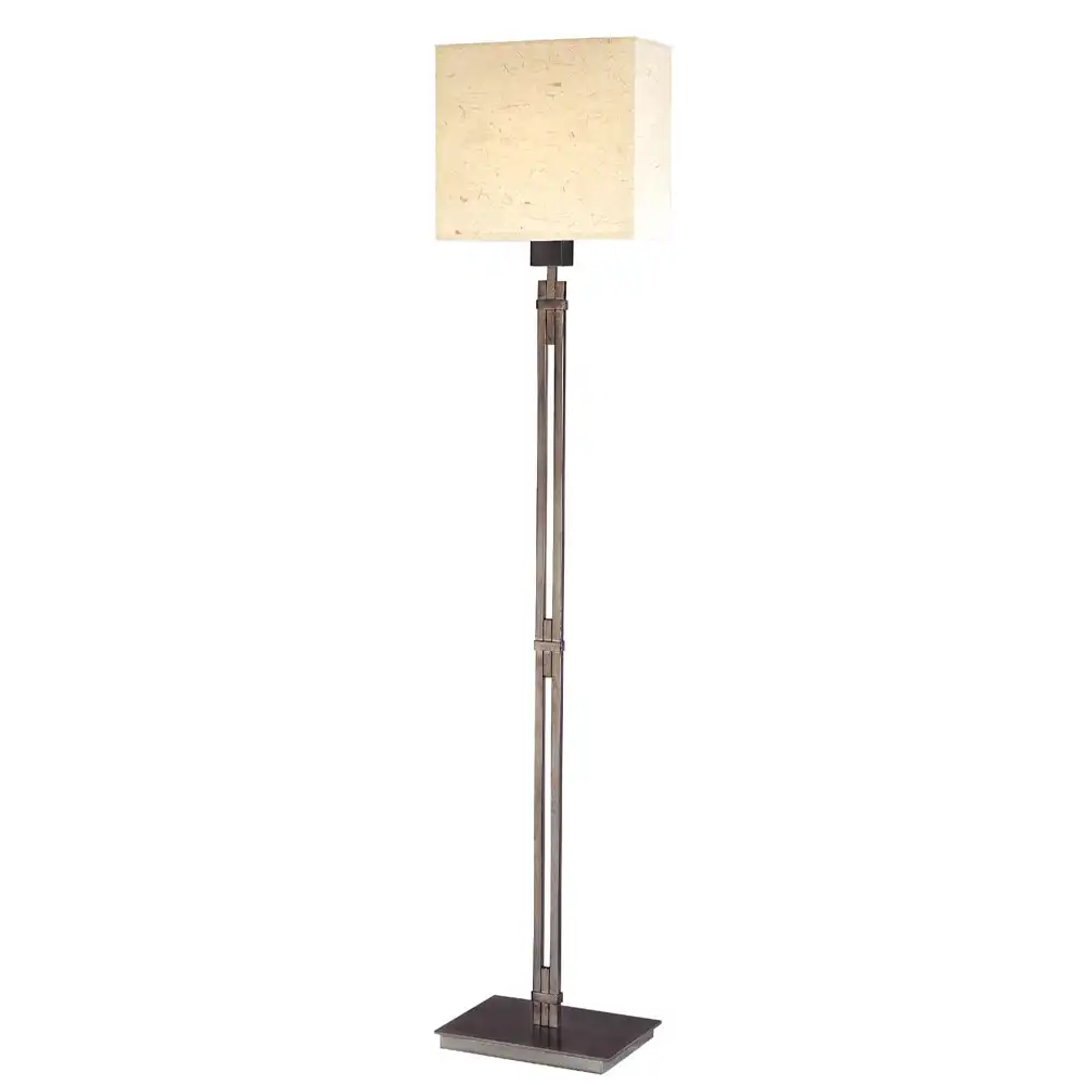 The Metro Square Contemporary Metal Floor Lamp The Metro Square Contemporary Metal Floor Lamp