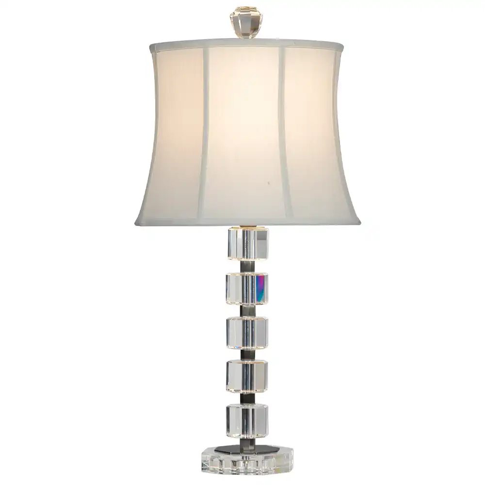 The Prism Stack Crystal Column Desk Lamp The Prism Stack Crystal Column Desk Lamp