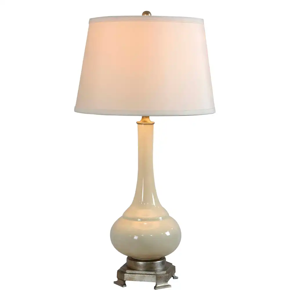 The Zen Gourd Harmony Porcelain Table Lamp The Zen Gourd Harmony Porcelain Table Lamp