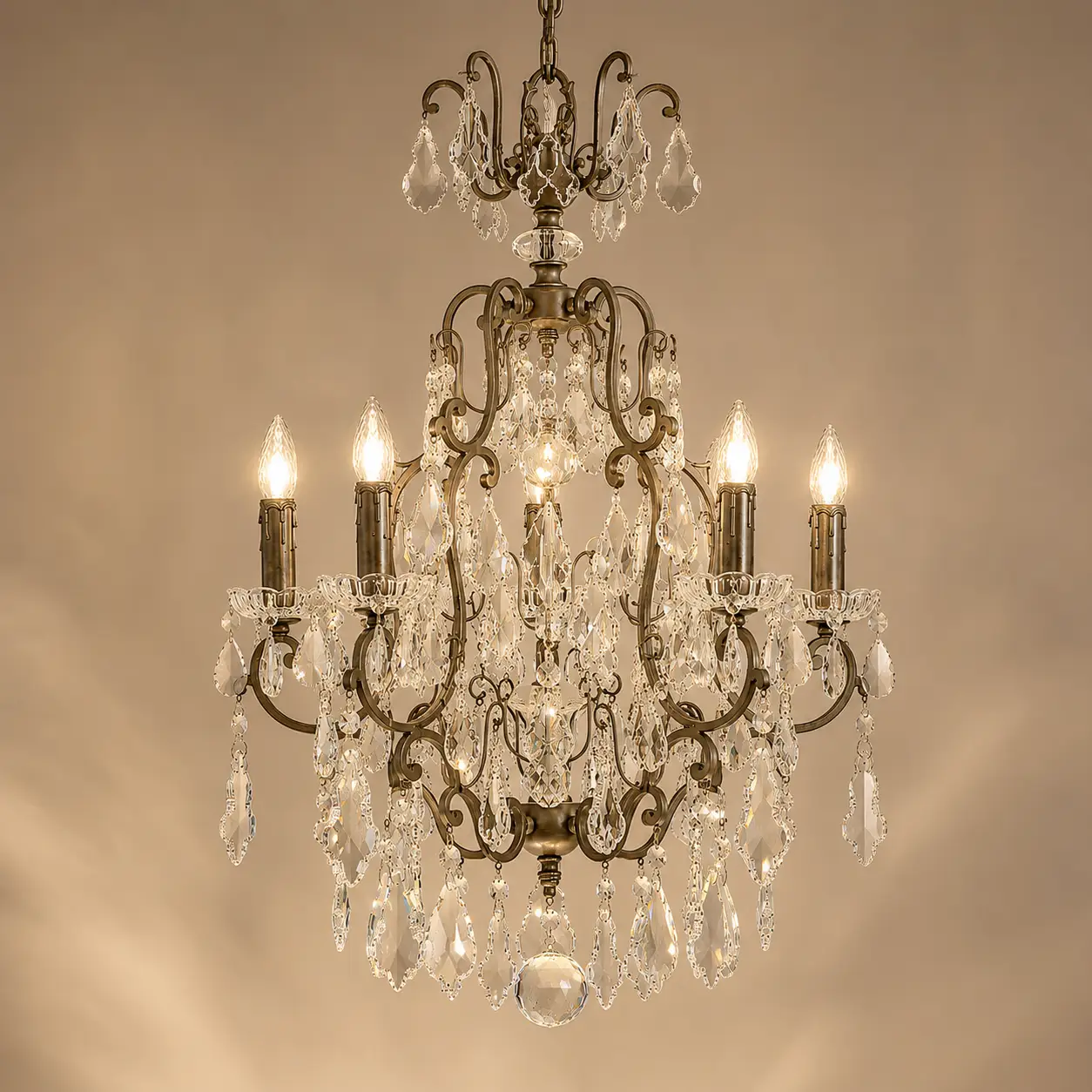 valenza-5-light-vintage-crystal-chandelier-3 valenza-5-light-vintage-crystal-chandelier-3