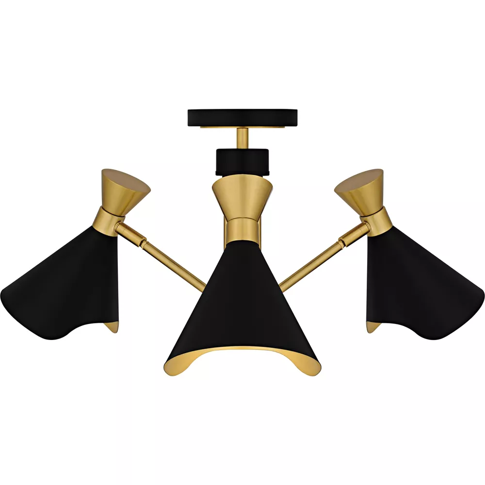Arden Articulated 3-Light Semi-Flush Mount 2 Arden Articulated 3-Light Semi-Flush Mount 2
