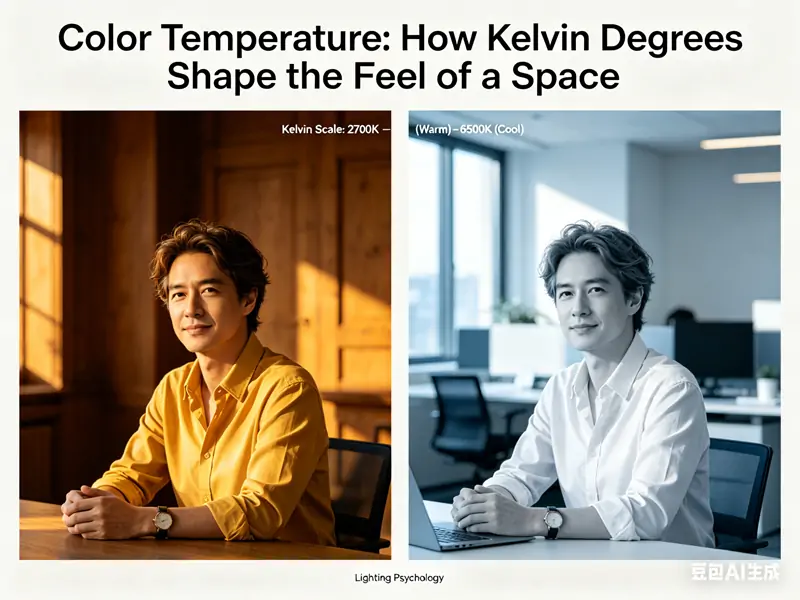 Color Temperature -How Kelvin Degrees Shape the Feel of a Space