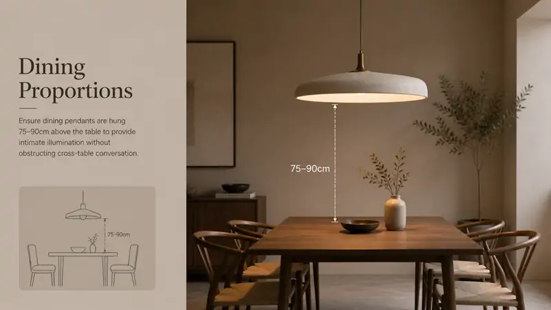 Intimate Fixture Dining Pendant Height: How to Hang a Fixture for the Right Light and ...