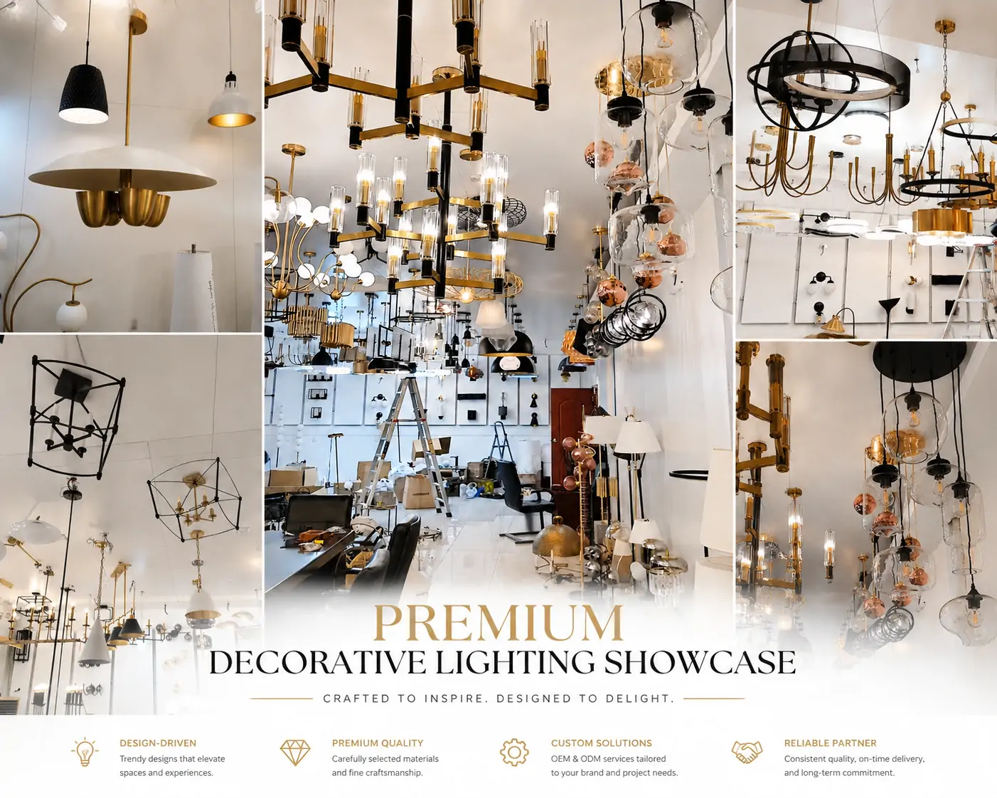 Premium Decorative Lighting Showcase