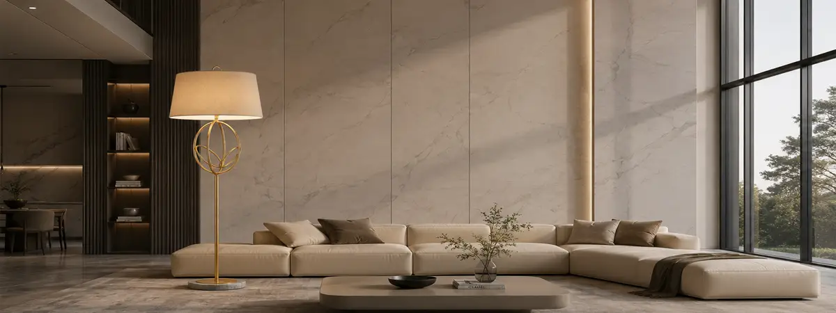 The Bloom Floor Lamp - Italian Minimalist Context