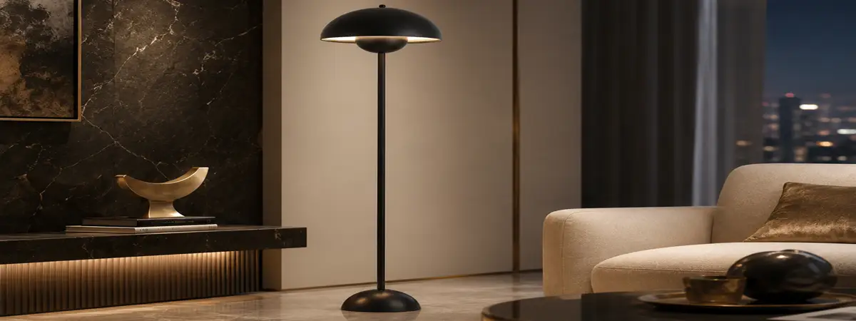 The Dome Floor Lamp - Modern Luxury Spatial Context
