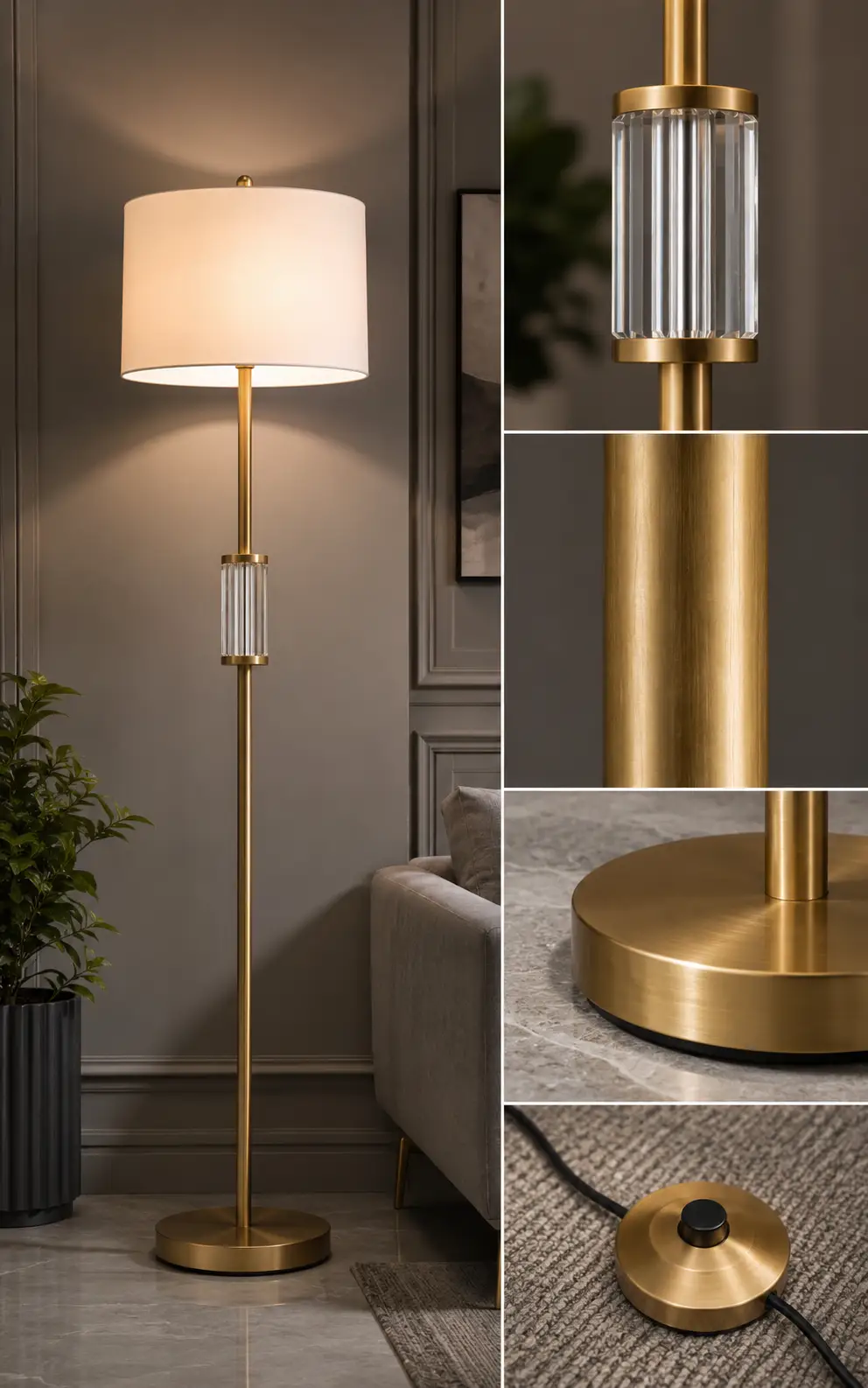 Smile Lighting Premium Contract Floor Lamp Hospitality Placement