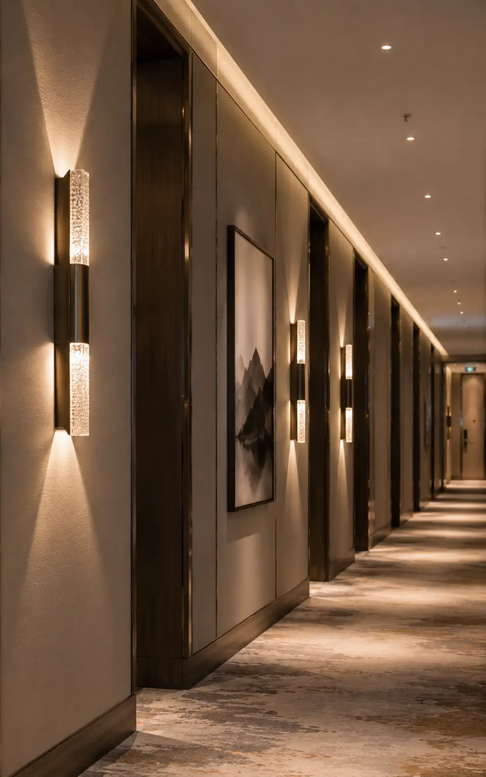 Smile Lighting High-End Wall Sconces Architectural Hospitality Project