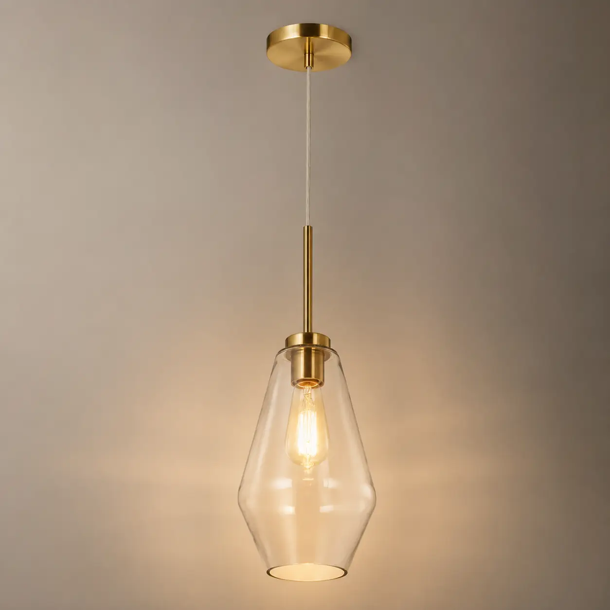 1-Light-Amber-Bloom-Modern-Geometric-Glass-Pendant-3