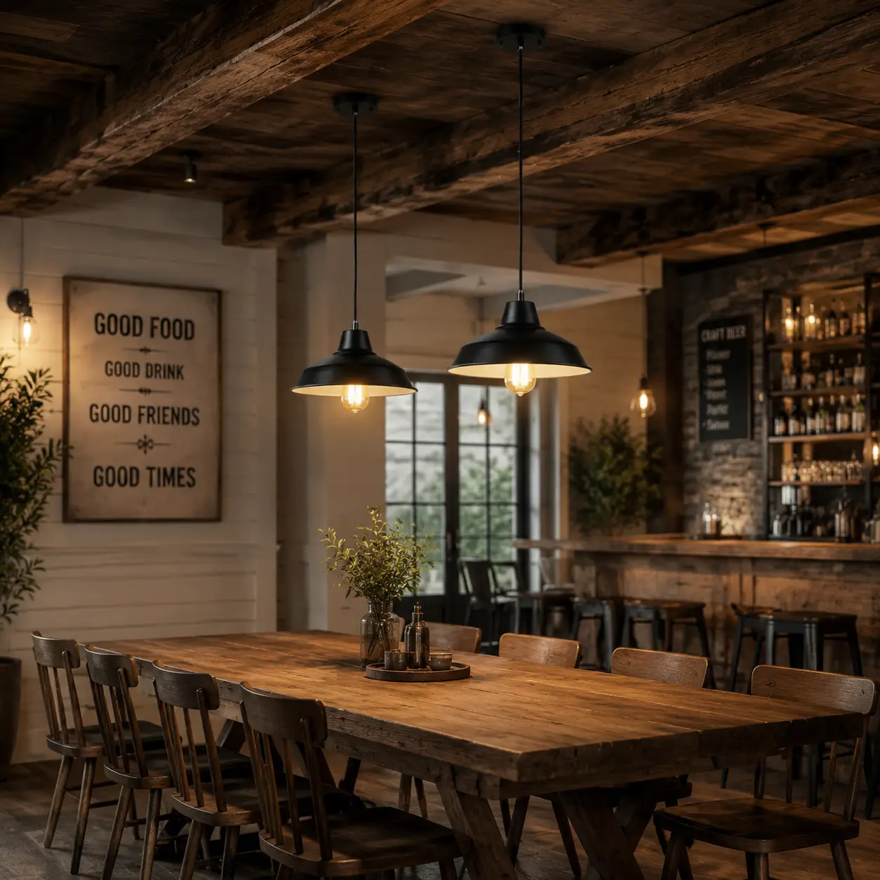 1-Light-Industrial-Loft-Vintage-Farmhouse-Pendant-modern-farmhouse-dining 1-Light-Industrial-Loft-Vintage-Farmhouse-Pendant-modern-farmhouse-dining