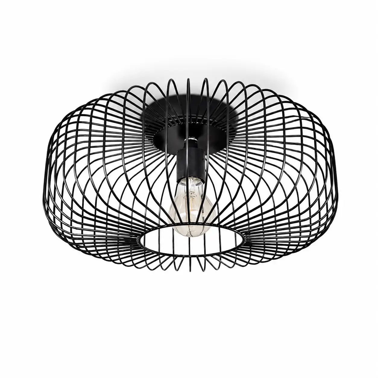 1-Light-Modern-Vintage-Wire-Cage-Semi-Flush-Mount-Pendant-Light-1 1-Light-Modern-Vintage-Wire-Cage-Semi-Flush-Mount-Pendant-Light-1