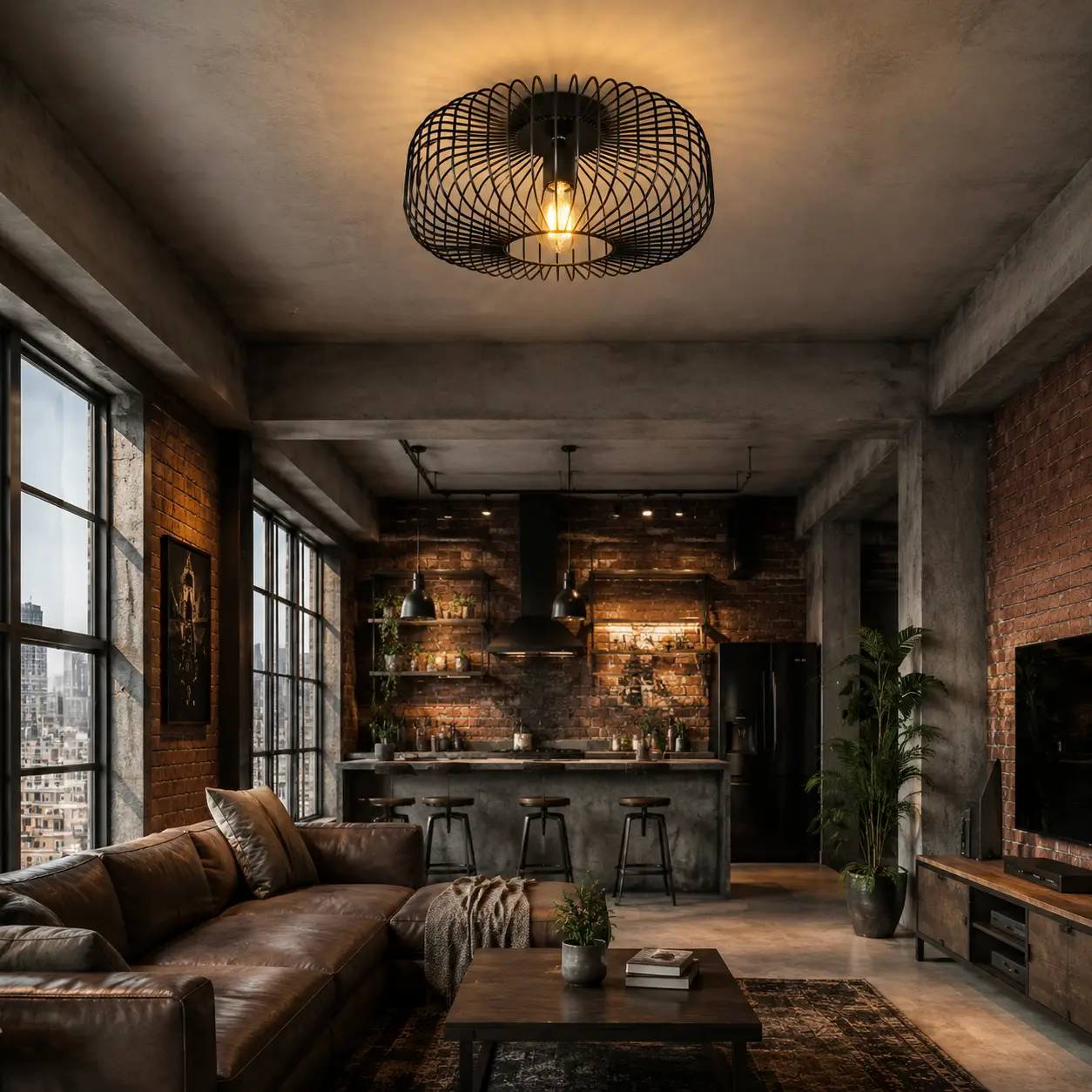 Modern Industrial Loft Application