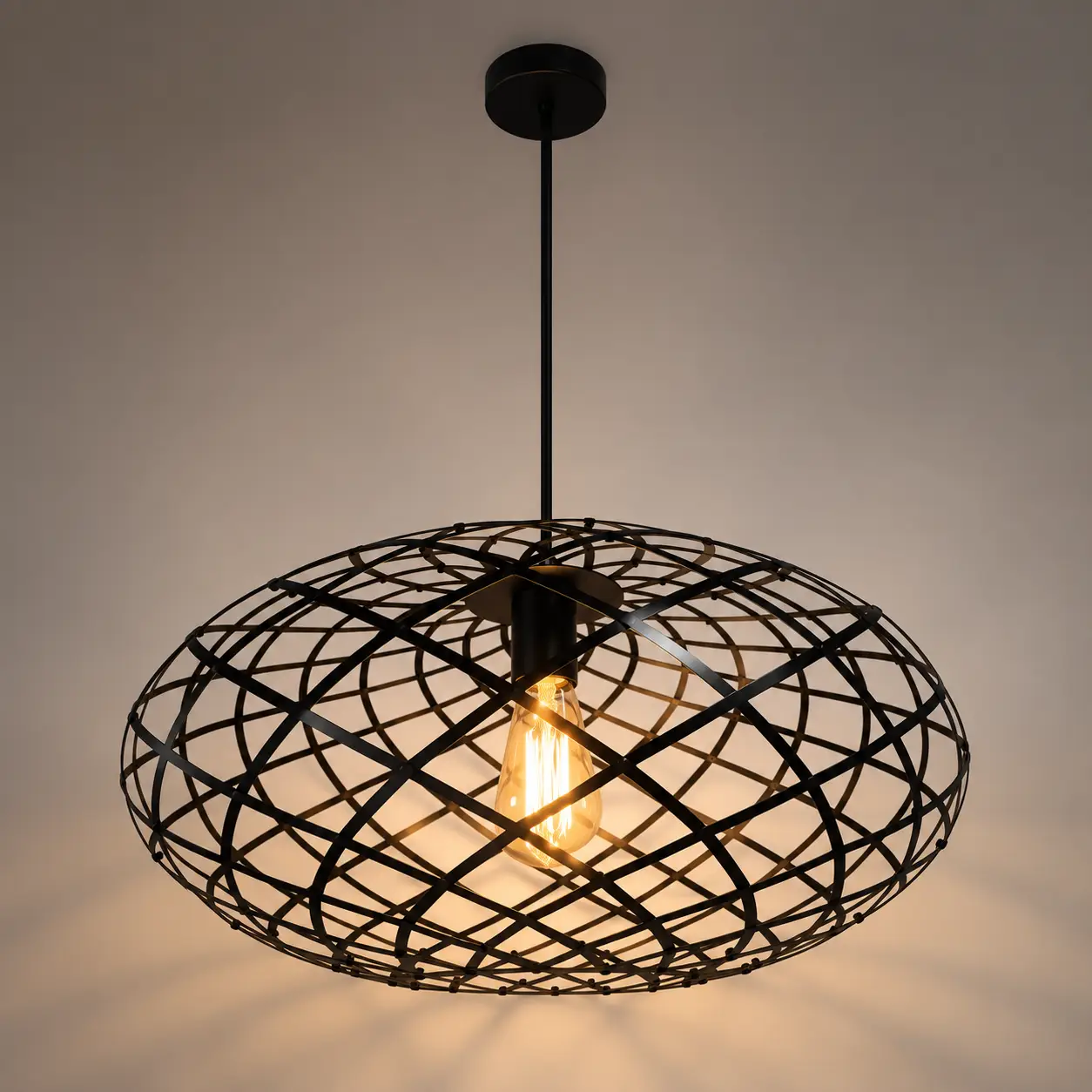 1‑Light-Bloom-Pendant-with-Iron-Weave-Shade-4 1‑Light-Bloom-Pendant-with-Iron-Weave-Shade-4