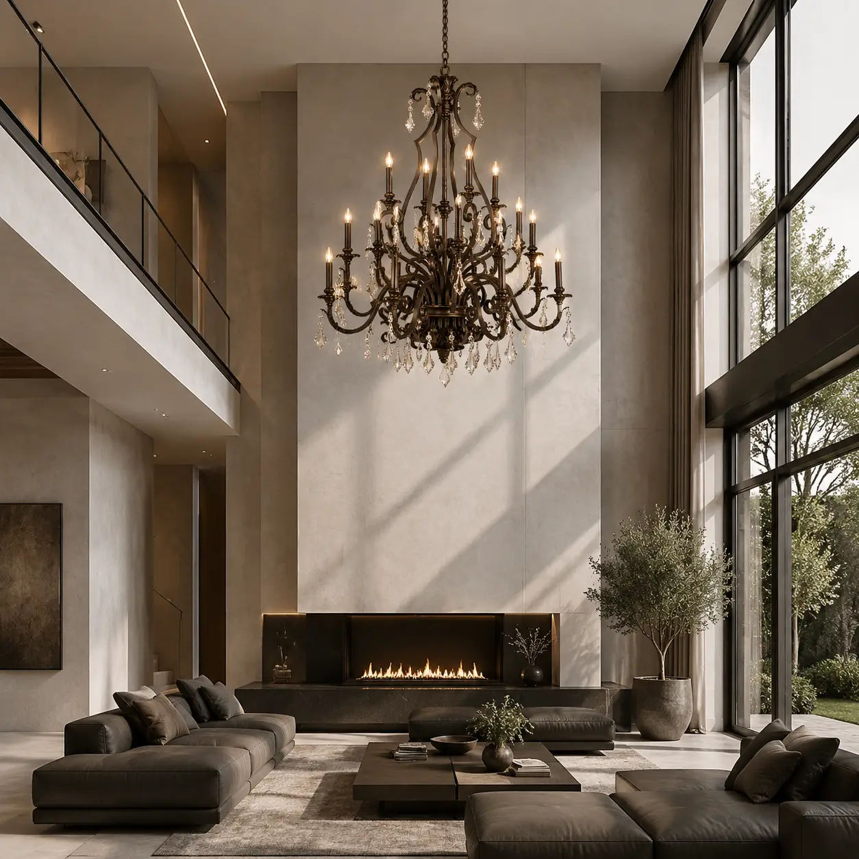 3-Tier-20-Light-Chandelier-in-Artisan-Bronze-with-Crystal-Accents-modern-minimalist 3-Tier-20-Light-Chandelier-in-Artisan-Bronze-with-Crystal-Accents-modern-minimalist