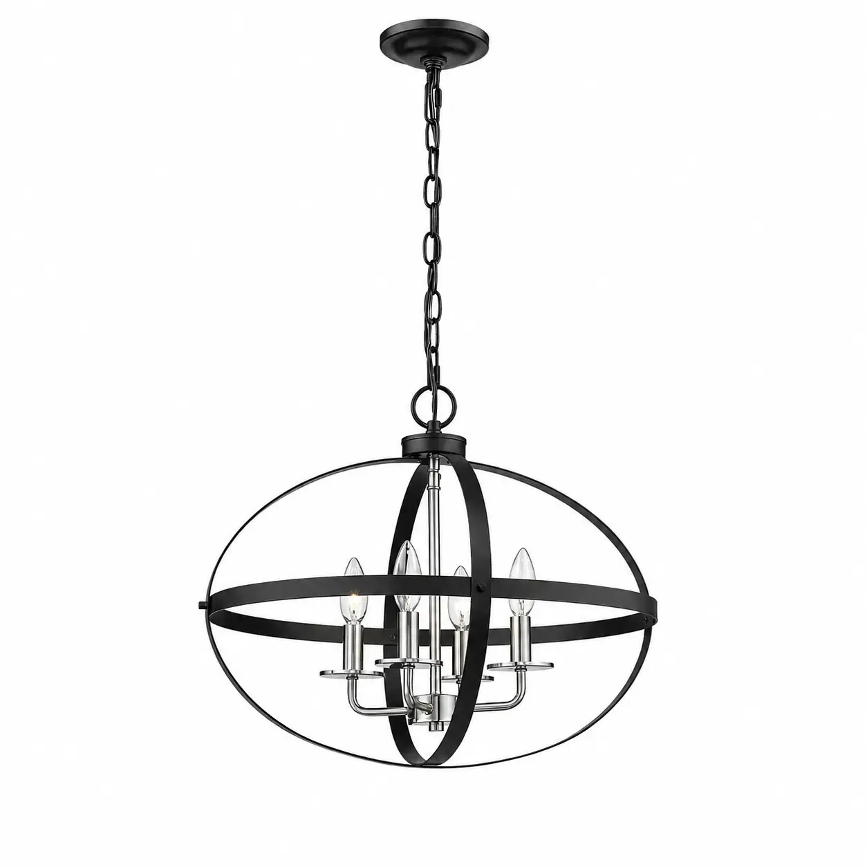 4‑Light-Astra-Ellipsoid-Pendant-with-Matte-Black-Chrome-Finish-1 4‑Light-Astra-Ellipsoid-Pendant-with-Matte-Black-Chrome-Finish-1
