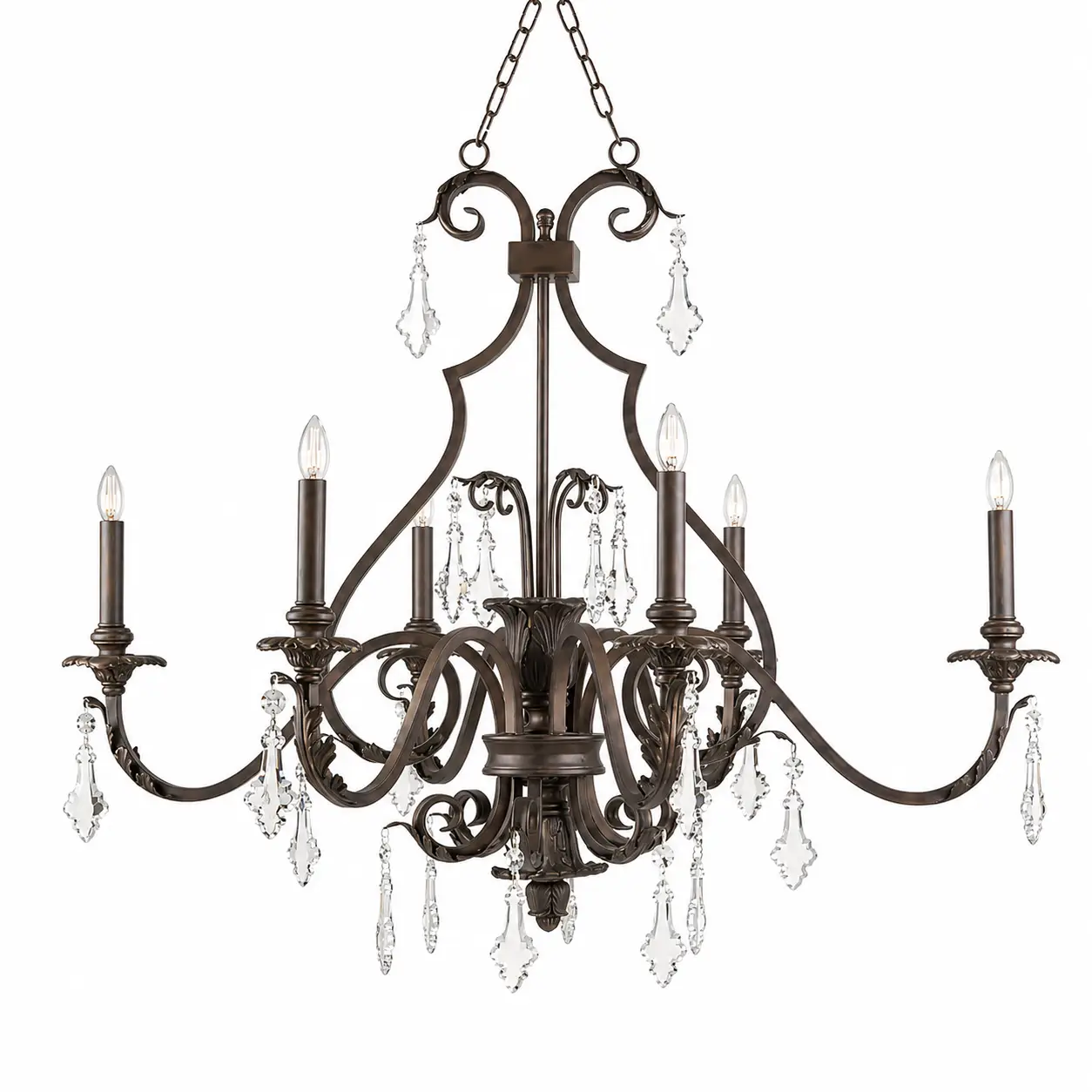 6-Light-Oval-Chandelier-in-Artisan-Bronze-with-Crystal-Accents-1 6-Light-Oval-Chandelier-in-Artisan-Bronze-with-Crystal-Accents-1