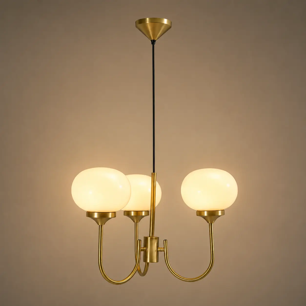 AurumArc-Trio-Pendant-with-Shiny-Gold-Brass-Frosted-Ivory-Globes-3 AurumArc-Trio-Pendant-with-Shiny-Gold-Brass-Frosted-Ivory-Globes-3
